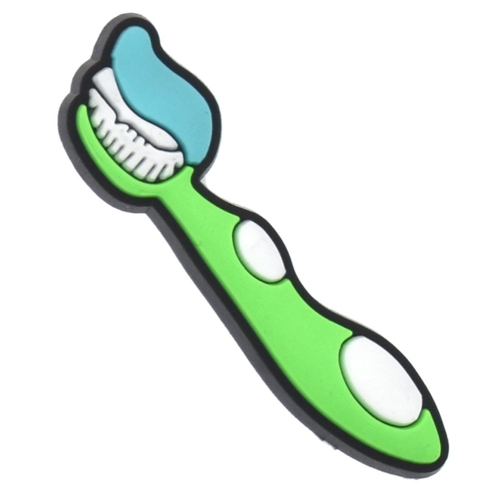 Tooth Brush Croc Charm